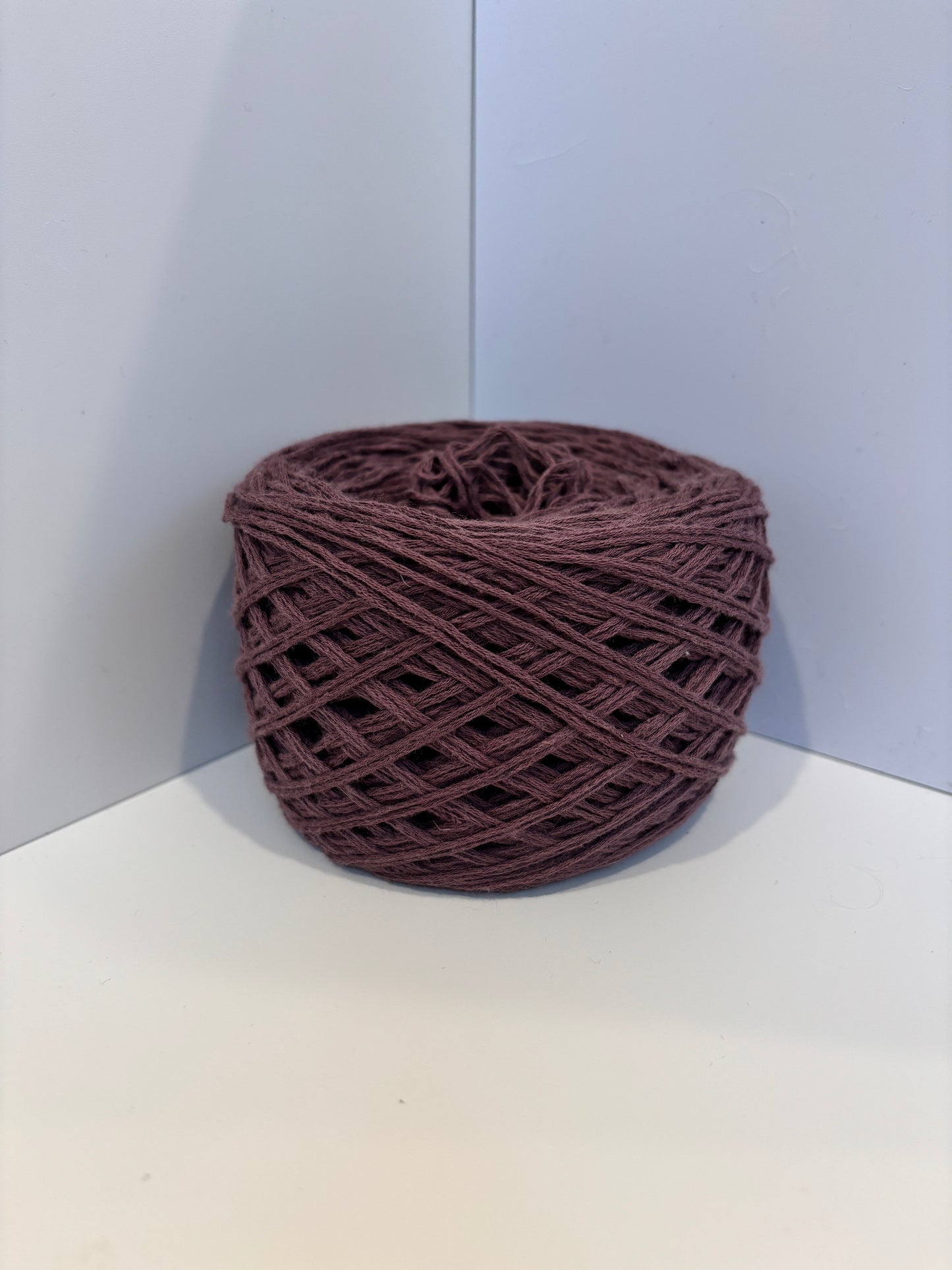 Eggplant Recycled Yarn Skein