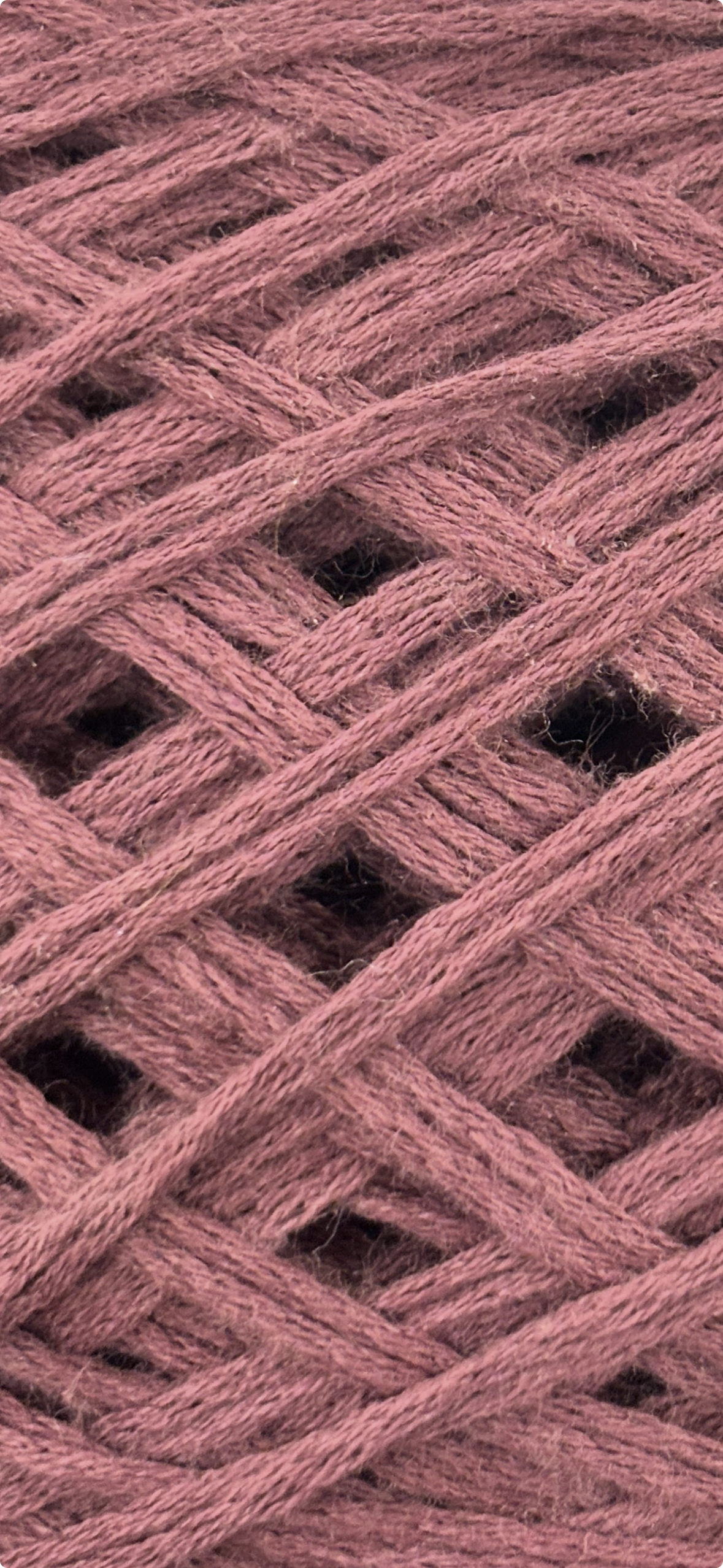 Eggplant Recycled Yarn Skein